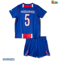Paris Saint-Germain Marquinhos #5 Hjemmedraktsett Barn 2026-27 Kortermet (+ Korte bukser)